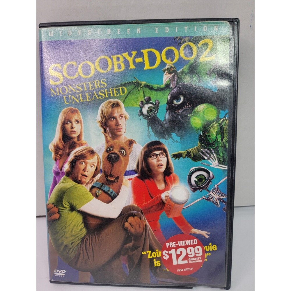 Scooby-Doo 2 Monsters Unleashed DVD Widescreen Edition Pre-Owned Blockbuster...
